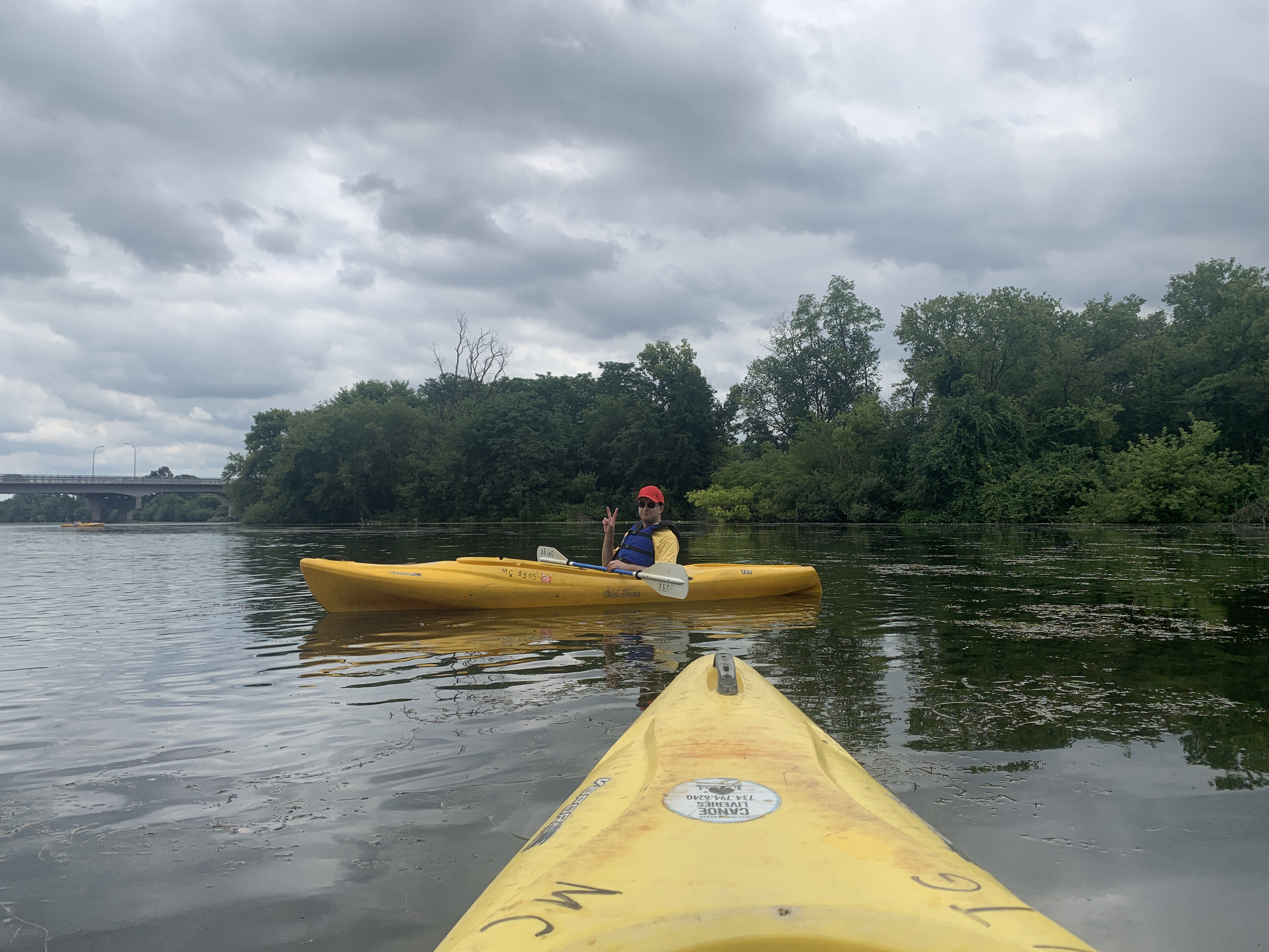 Gallup Park Kayaking — IMG_1793