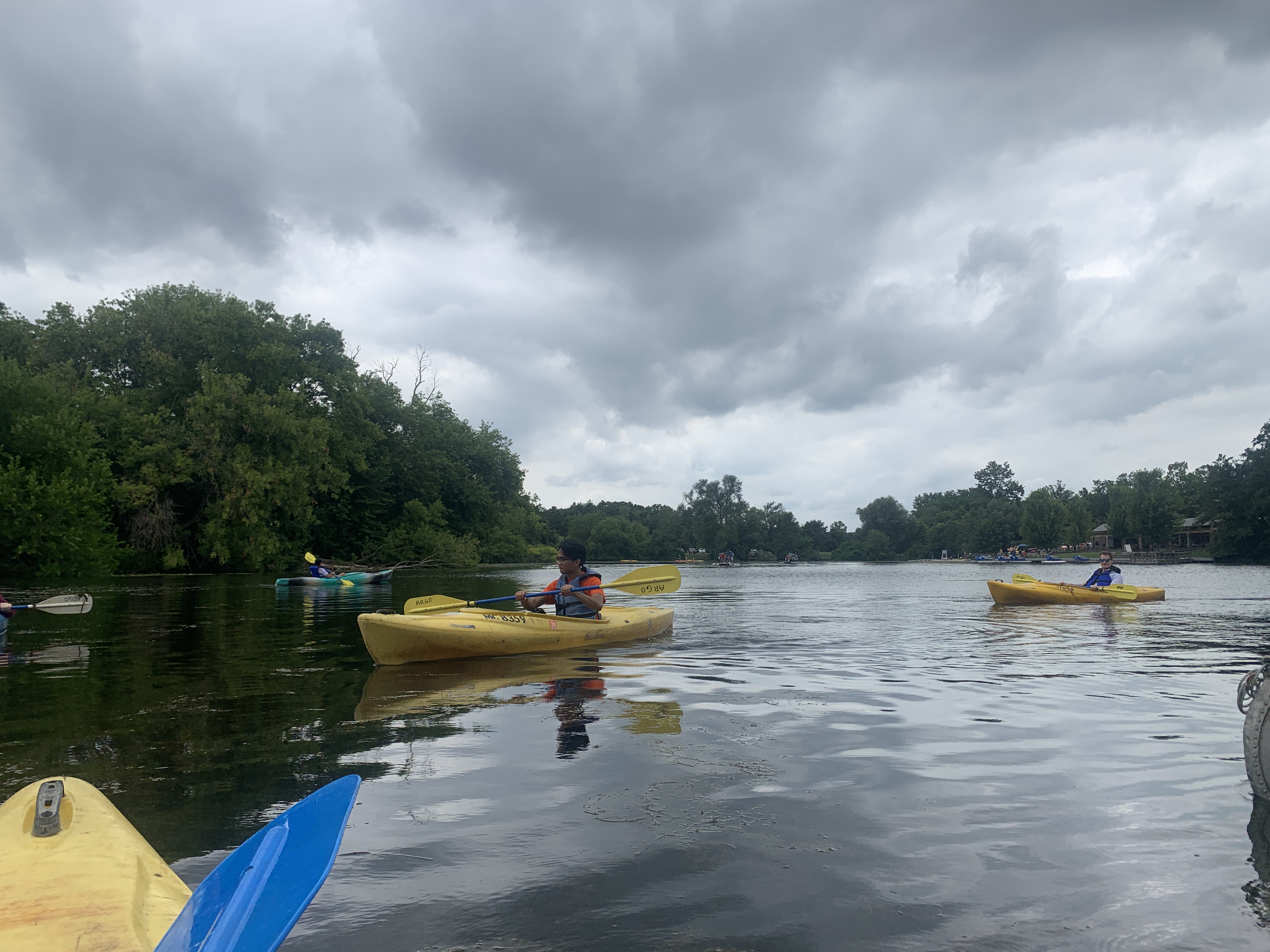 Gallup Park Kayaking — IMG_1798