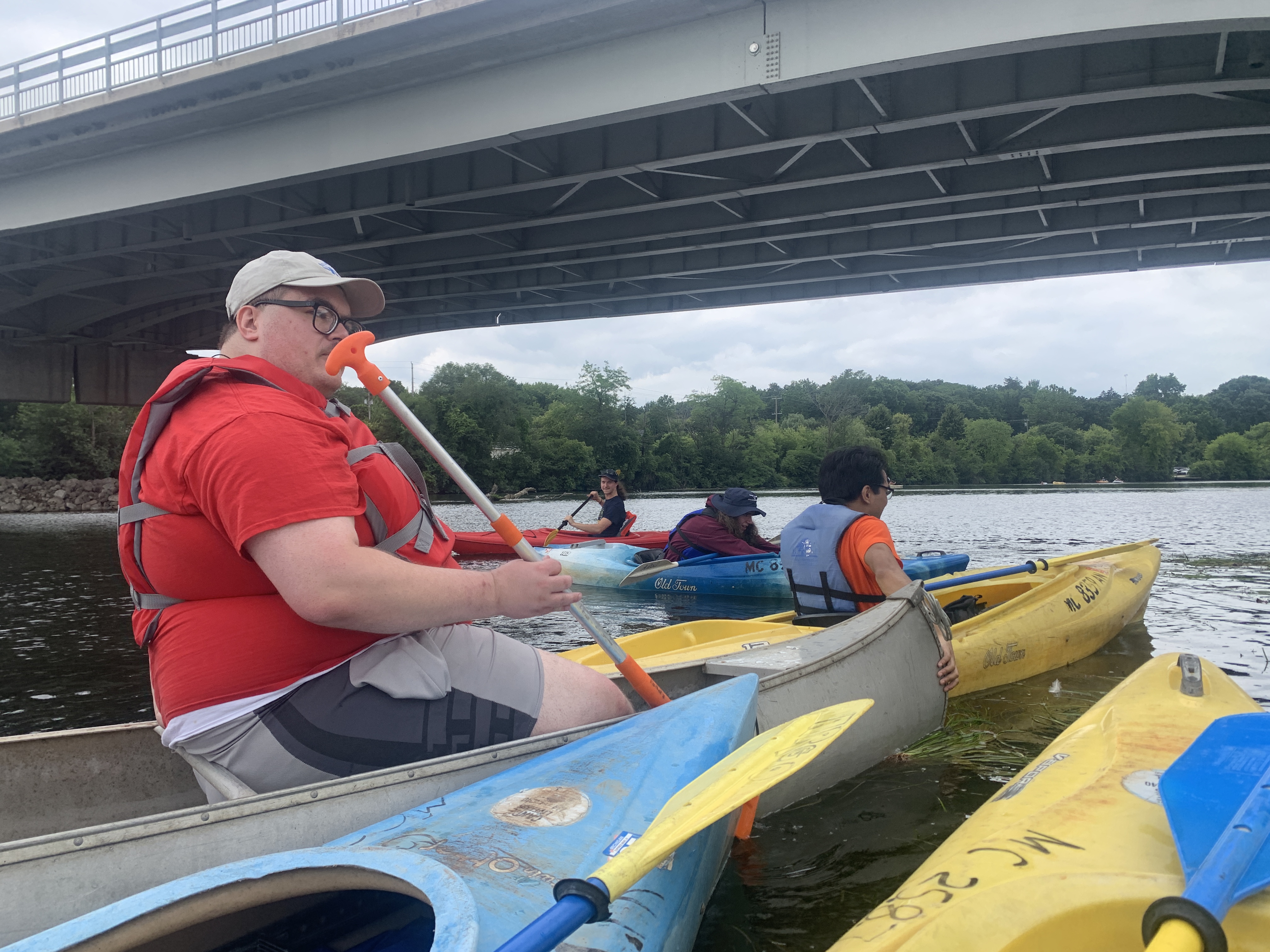 Gallup Park Kayaking — IMG_1799