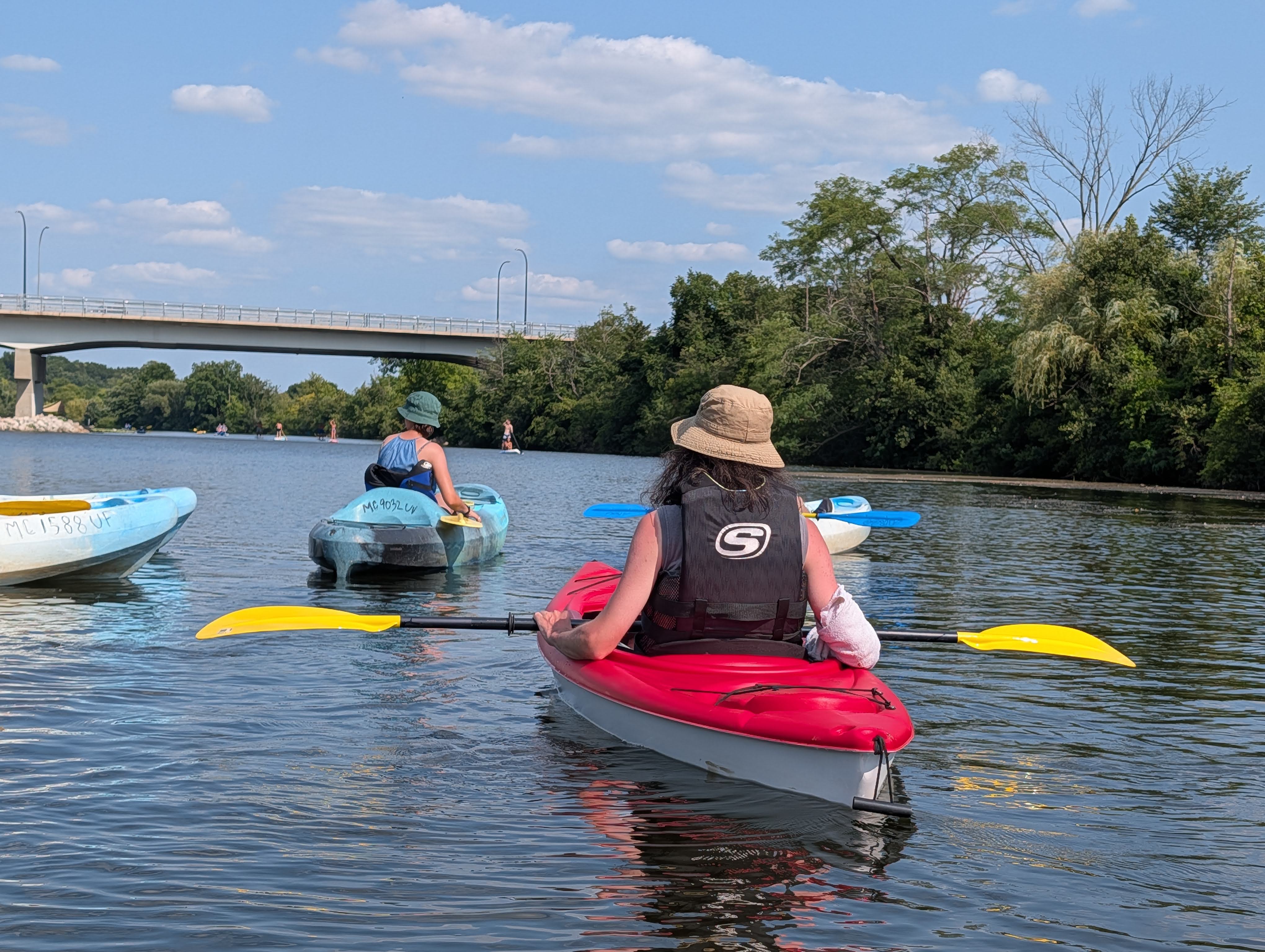 Huron River Kayaking — PXL_20260725_210119829